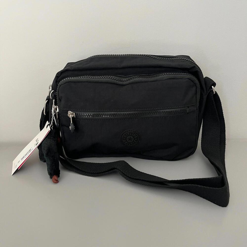 Kipling Deena Crossbody Bag in Black NWT